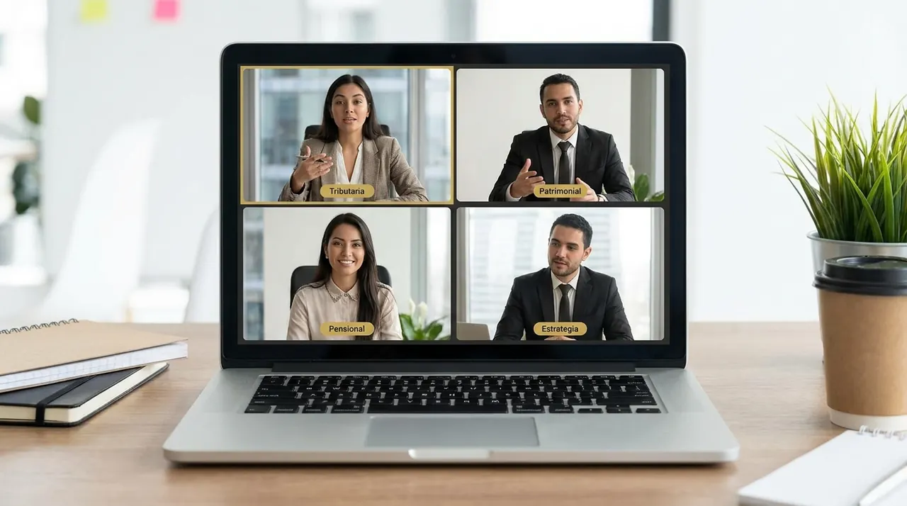 Red de mentores expertos en videoconferencia