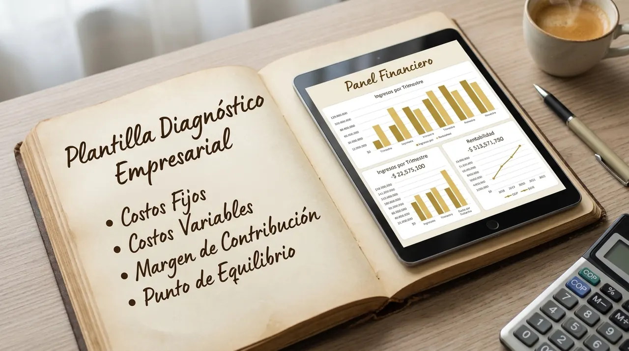 Plantillas de diagnóstico financiero empresarial