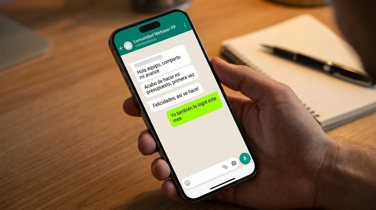 Comunidad WhatsApp activa